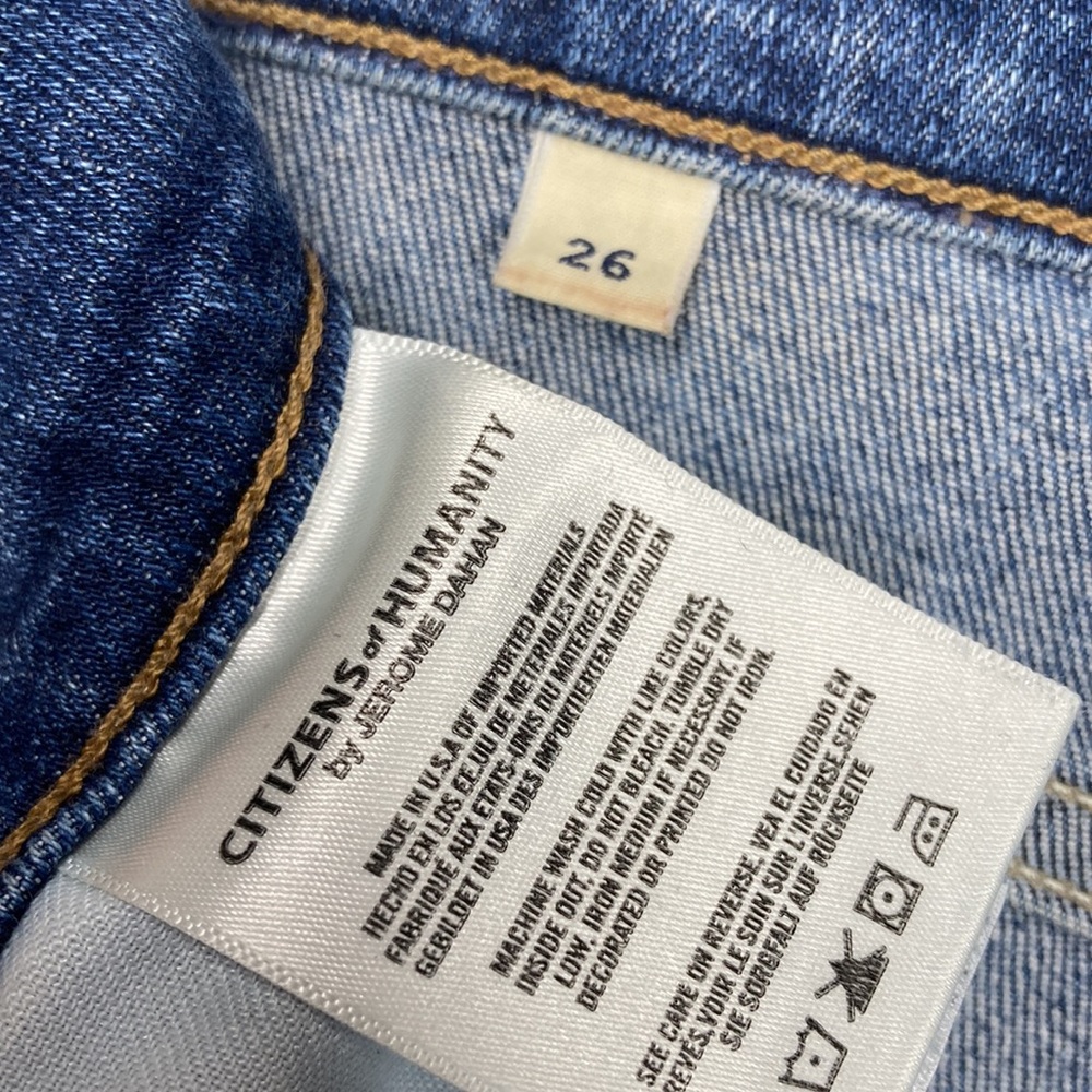 Citizens Of Humanity Blue Rocket High Rise Skinny Premium Vintage Jeans … - Picture 10 of 15
